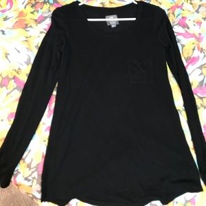 Aerie Long Sleeve Black Shirt